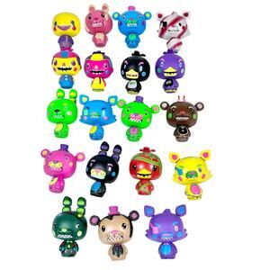 Funko Five Nights at Freddy's Blacklight Pocket Pop! Vinyl Figures Lot of 19